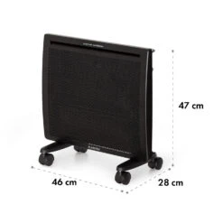 Hot Spot Slimcurve Double Wave 2-in-1 Heizgerät 1000W Wochentimer Stahlblech -Heimladen 10035060 yy 0008 logo Klarstein Hot Spot Slimcurve Dbl Wave Heizgeraet