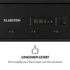 Bormio S Smart Elektrokamin 950/1900W Thermostat Wochentimer -Heimladen 10035088 de 0006 logo