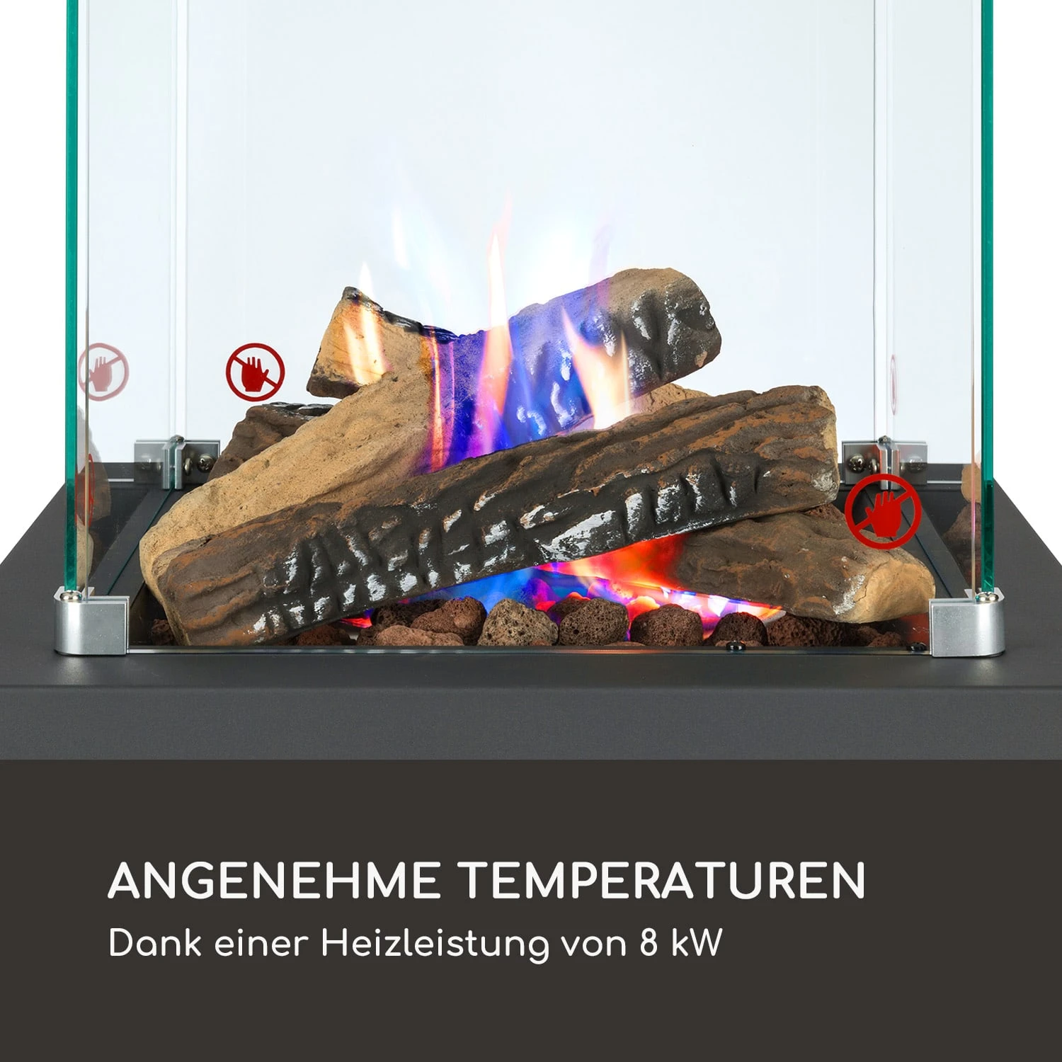 Flagranti Crystal View Gasheizstrahler 8kW Edelstahl 5 Flagranti Crystal View Gasheizstrahler 8kW Edelstahl – Bild 3
