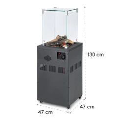 Flagranti Crystal View Gasheizstrahler 8kW Edelstahl 19 Flagranti Crystal View Gasheizstrahler 8kW Edelstahl -Heimladen 10035094 yy 0009 logo Blumfeldt Flagranti Crystal View Gasheizer grau