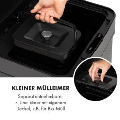 Touchless Black Stainless Steel Müllsammler Sensor 72L 4 Behälter ABS / PP / Edelstahl Schwarz 16 Touchless Black Stainless Steel Müllsammler Sensor 72L 4 Behälter ABS / PP / Edelstahl Schwarz -Heimladen 10035097 de 0004 logo