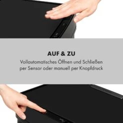 Touchless Black Stainless Steel Müllsammler Sensor 72L 4 Behälter ABS / PP / Edelstahl Schwarz 19 Touchless Black Stainless Steel Müllsammler Sensor 72L 4 Behälter ABS / PP / Edelstahl Schwarz -Heimladen 10035097 de 0007 logo