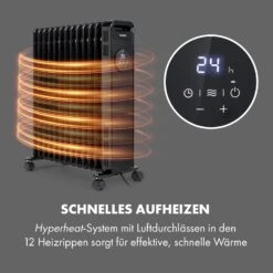 Thermaxx Heatstream Ölradiator 2500W 5-35 °C, 24h-Timer -Heimladen 10035109 de 0004 logo