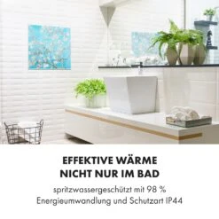 Wonderwall Air Art Smart Infrarotheizung 60x60cm 350W Wandinstallation App-Steuerung Mandelblüten -Heimladen 10035112 de 0006 logo