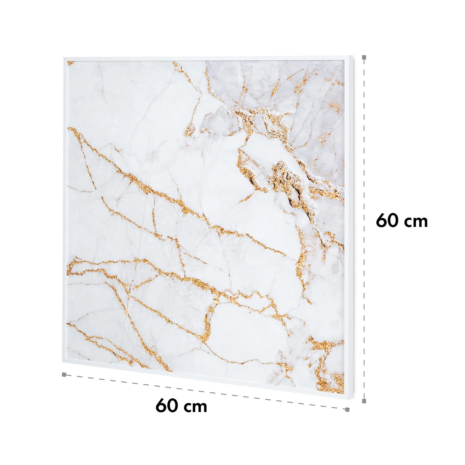 Wonderwall Air Art Smart Infrarotheizung 60x60cm 350W Wandinstallation App-Steuerung Marmor I 11 Wonderwall Air Art Smart Infrarotheizung 60x60cm 350W Wandinstallation App-Steuerung Marmor I – Bild 9