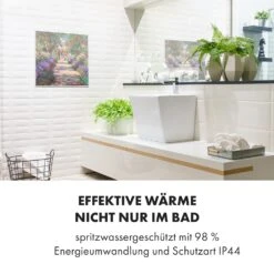 Wonderwall Air Art Smart Infrarotheizung 60x60cm 350W Wandinstallation App-Steuerung Gartenweg -Heimladen 10035117 de 0006 logo