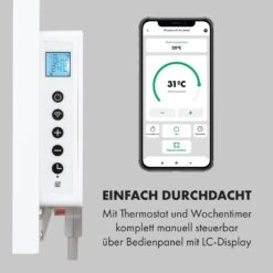 Wonderwall Air Art Smart Infrarotheizung 60x60cm 350W Wandinstallation App-Steuerung Gartenweg -Heimladen 10035117 de 0007 logo