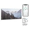 Wonderwall Air Art Smart Infrarotheizung 120x60cm 700W Wandinstallation App-Steuerung Berge -Heimladen 10035129 yy 0001 titel Klarstein WonderwallAirArt Smart 700W60x120 Mntn