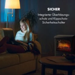 Leoben Elektrischer Kamin 900 / 1800 W Thermostat PanoramaView -Heimladen 10035149 de 0006 logo