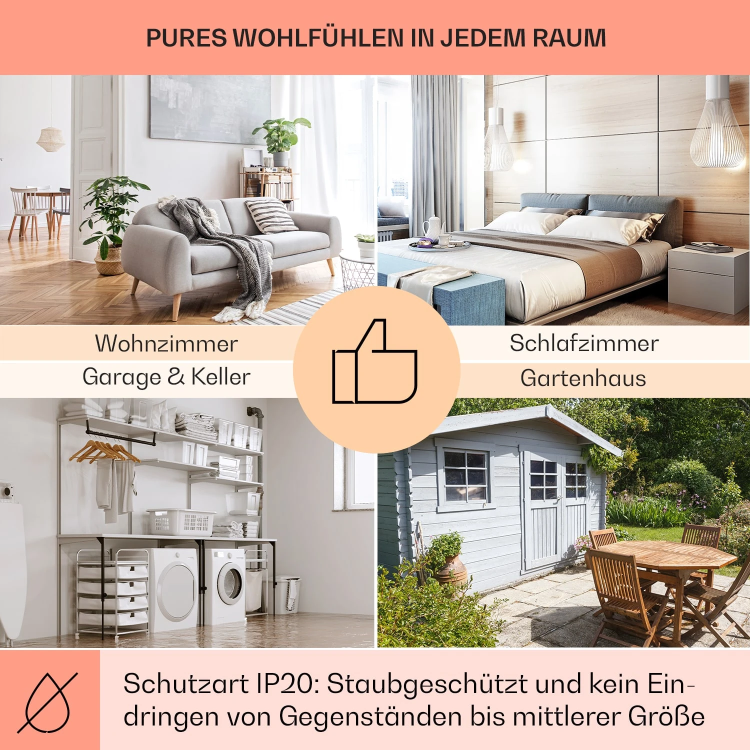 Wonderwall Air Infinite 580 Infrarotheizung 90x60cm 580W Fernbedienung 7 Wonderwall Air Infinite 580 Infrarotheizung 90x60cm 580W Fernbedienung – Bild 5