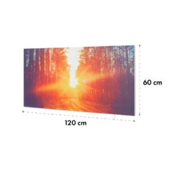 Wonderwall Air Art Infinite 720 Infrarotheizung 120x60 Cm -Heimladen 10035173 yy 0011 dimensions