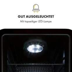 PopLife Getränkekühler Kühlschrank 70 Liter 0-10 °C Retro-Design LED -Heimladen 10035178 de 0005 logo