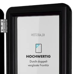 PopLife Getränkekühler Kühlschrank 70 Liter 0-10 °C Retro-Design LED -Heimladen 10035178 de 0006 logo