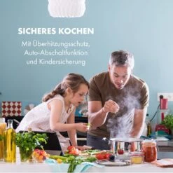 Delicatessa Slim Domino Induktionskochfeld 3500W Timer -Heimladen 10035197 de 0009 logo