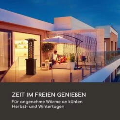 Heat Hunter Pellet-Terrassenheizer 12,2 KW Mobil Edelstahl -Heimladen 10035216 de 0008 logo