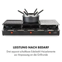 Fonduelette XL 3-in-1 Raclettegrill Fondue Naturstein 1650W 12 Pers 16 Fonduelette XL 3-in-1 Raclettegrill Fondue Naturstein 1650W 12 Pers -Heimladen 10035220 de 0006 logo