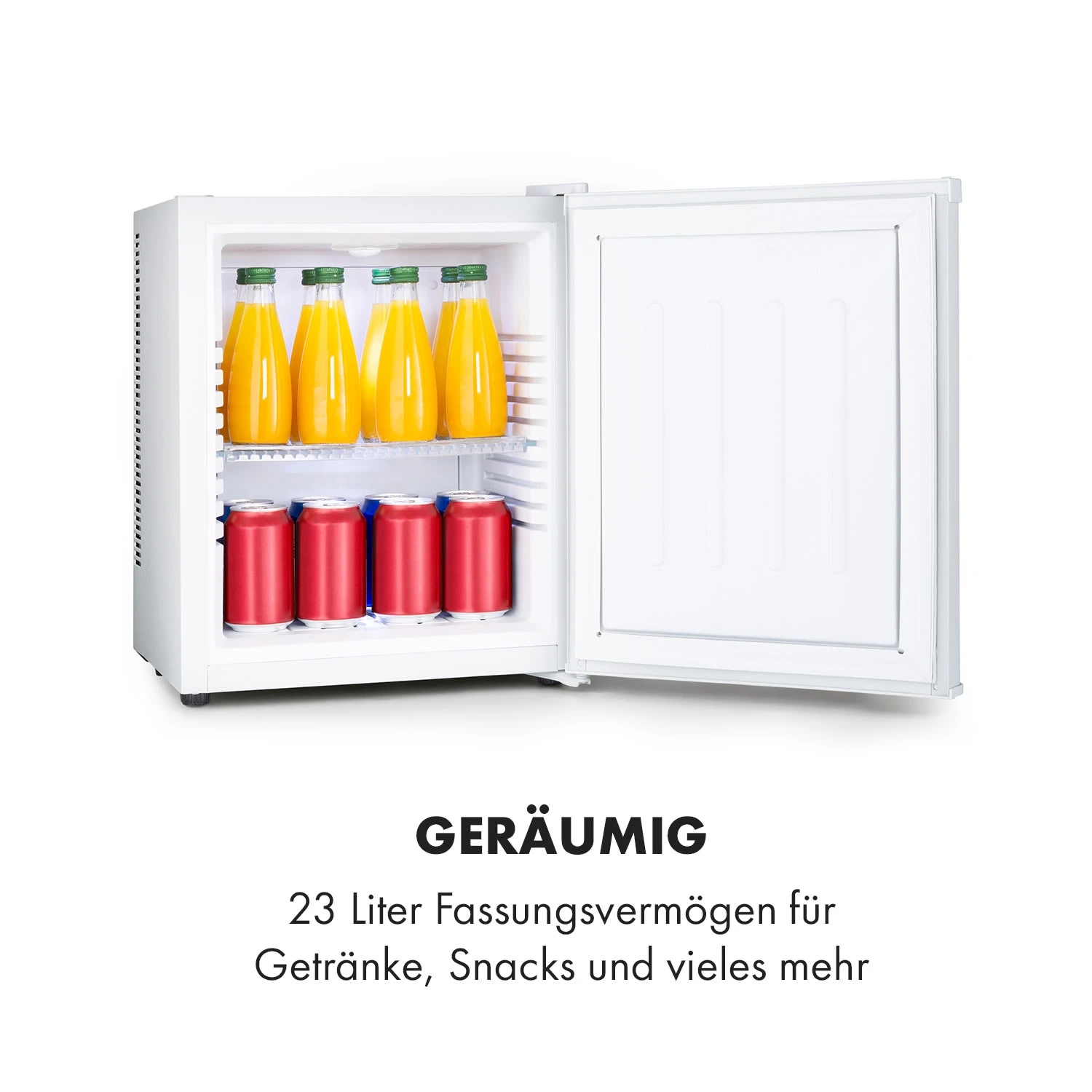 Happy Hour Minibar 5-15°C EEK G Lautlos 23dB LED-Licht 6 Happy Hour Minibar 5-15°C EEK G Lautlos 23dB LED-Licht – Bild 4
