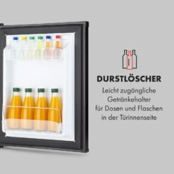 Klarstein Happy Hour Minibar 40L 5-15°C 23 DB LED-Licht -Heimladen 10035247 de 0005 logo