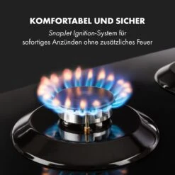 Victoria 4 Zonen Gaskochfeld 4-flammig Sabaf-Brenner Glaskeramik -Heimladen 10035271 de 0005 logo