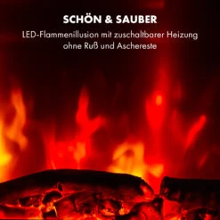 Basel Baseline Elektrokamin 2000 Watt 2 Heizstufen 7 Farben Glas -Heimladen 10035296 de 0008 logo