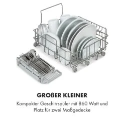 Oceana Geschirrspüler Freistehend Installationsfrei 2 Gedecke 860W -Heimladen 10035304 de 0009 logo
