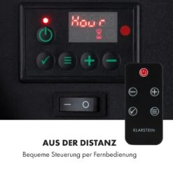 Alpbach Snow Elektrischer Kamin 1800W 2 Heizstufen 65 Cm Weißer Rahmen -Heimladen 10035315 de 0003 logo