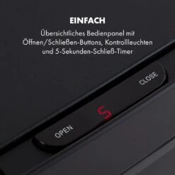 Royal Trash Matte Black Sensor-Mülleimer 72 Liter Edelstahl 18 Royal Trash Matte Black Sensor-Mülleimer 72 Liter Edelstahl -Heimladen 10035365 de 0006 logo