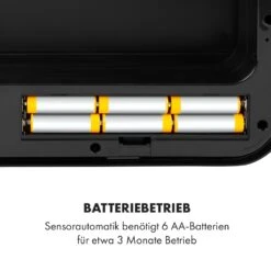 Royal Trash Matte Black Sensor-Mülleimer 72 Liter Edelstahl 20 Royal Trash Matte Black Sensor-Mülleimer 72 Liter Edelstahl -Heimladen 10035365 de 0008 logo