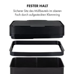 Royal Trash Matte Black Sensor-Mülleimer 72 Liter Edelstahl 21 Royal Trash Matte Black Sensor-Mülleimer 72 Liter Edelstahl -Heimladen 10035365 de 0009 logo