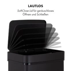 Royal Trash Matte Black Sensor-Mülleimer 72 Liter Edelstahl 22 Royal Trash Matte Black Sensor-Mülleimer 72 Liter Edelstahl -Heimladen 10035365 de 0010 logo