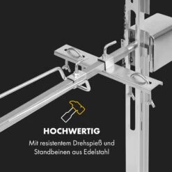 Sauenland Survivor Spanferkelgrill Drehspieß 12W 70kg Max. Edelstahl -Heimladen 10035372 de 0004 logo