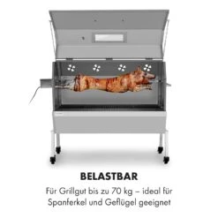 Sauenland Pro XL Spanferkelgrill Drehspieß 15W 4 Rollen Edelstahl -Heimladen 10035373 de 0004 logo