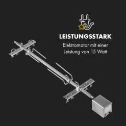 Sauenland Pro XL Spanferkelgrill Drehspieß 15W 4 Rollen Edelstahl -Heimladen 10035373 de 0005 logo