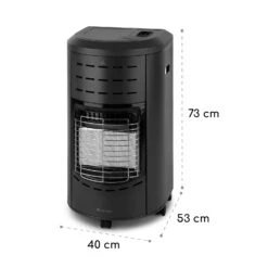 Andora Gasheizofen Gasheizer 3 Heizstufen Bis 4,2kW -Heimladen 10035405 yy 0008 logo blumfeldt Andora Gasheizofen schwarz