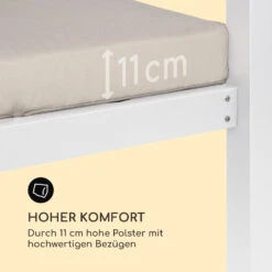 Eremitage Double XL Sunbed 2 Pers Stahl-Rahmen Sonnendach Vorhänge -Heimladen 10035430 de 0008 logo