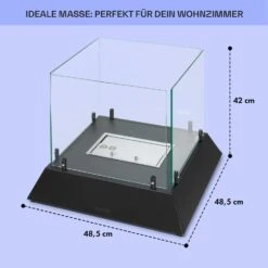 Phantasma Cubo Ethanol-Kamin Rauch- & Geruchlos Edelstahl-Brenner Sicherheitsglas 13 Phantasma Cubo Ethanol-Kamin Rauch- & Geruchlos Edelstahl-Brenner Sicherheitsglas -Heimladen 10035458 de 0005 usp