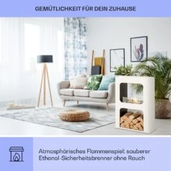 Phantasma Peña Ethanol-Kamin Rauch- & Geruchlos Bio-Ethanol -Heimladen 10035460 de 0004 usp