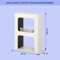 Phantasma Peña Ethanol-Kamin Rauch- & Geruchlos Bio-Ethanol -Heimladen 10035460 de 0005 usp