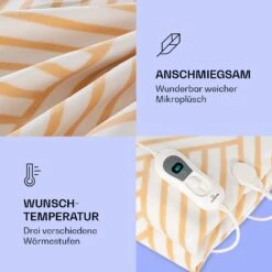 Dr. Watson XXL Heizdecke 3 Stufen Waschbar 200x180cm Mikroplüsch -Heimladen 10035502 de 0003 logo