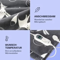 Dr. Watson XXL Heizdecke 3 Stufen Waschbar 200x180cm Coral Fleece 9 Dr. Watson XXL Heizdecke 3 Stufen Waschbar 200x180cm Coral Fleece -Heimladen 10035503 de 0003 logo