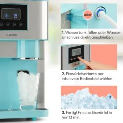 Eiszeit Crush Eiswürfelmaschine 2 Größen Crushed Ice 12 Eiszeit Crush Eiswürfelmaschine 2 Größen Crushed Ice -Heimladen 10035509 de 0004 usp