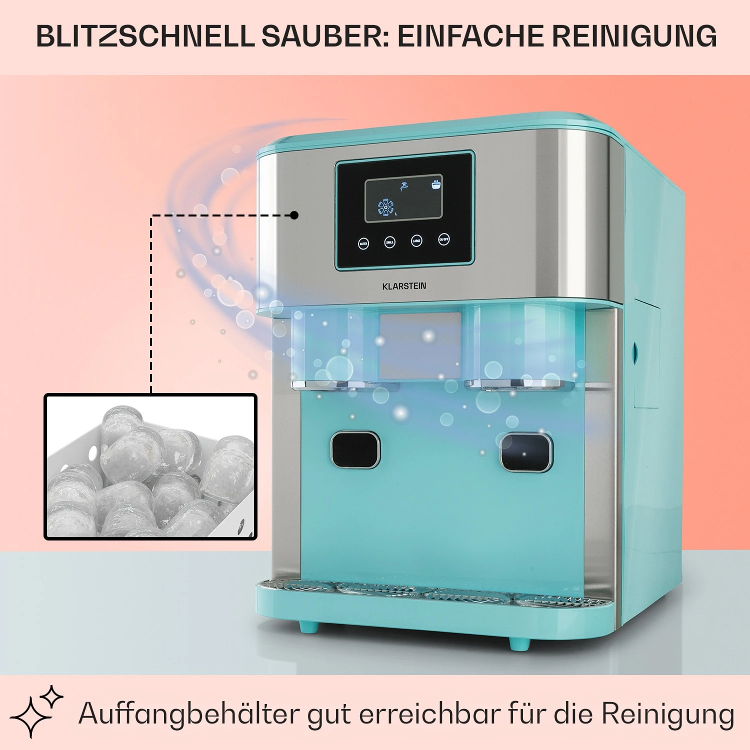 Eiszeit Crush Eiswürfelmaschine 2 Größen Crushed Ice 7 Eiszeit Crush Eiswürfelmaschine 2 Größen Crushed Ice – Bild 5