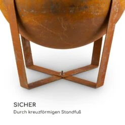 Fire Globe Feuerschale Mit Grill Ø60cm Stahl -Heimladen 10035510 de 0005 logo