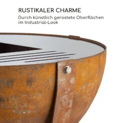 Fire Globe Feuerschale Mit Grill Ø60cm Stahl -Heimladen 10035510 de 0006 logo