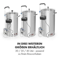 Brauheld Pro Maischekessel 3300W 70L 30-100°C Umwälzpumpe Edelstahl -Heimladen 10035516 de 0009 logo