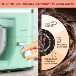 Bella Elegance Küchenmaschine 2000W 2,7PS 5,2 Ltr Edelstahl BPA-frei -Heimladen 10035520 de 0004 usp