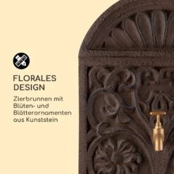 Blumquell Solarbrunnen LED 5 M Kabel Kunststein Solarpanel -Heimladen 10035542 de 0005 logo