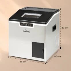 Icefestival Cube Eiswürfelbereiter 400W 1,9l 20kg/24h -Heimladen 10035579 yy 0011 dimensions