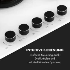 Goldflame 5 Gaskochfeld 5-flammig Messing-Brenner Glaskeramik -Heimladen 10035615 de 0004 logo