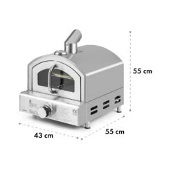 Pizzaiolo Neo Gas-Pizzaofen Inkl. Pizzastein Thermometer Edelstahl -Heimladen 10035708 yy 0010 logo Klarstein Pizzaiolo Neo Gas Pizzaofen